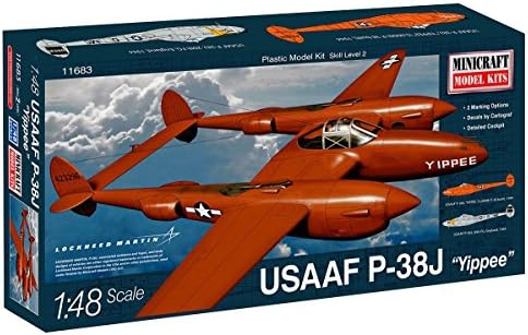 Modeli MiniCraft-a 1:48 Skala P-38J USAAF Model Kit
