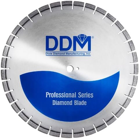 Dixie Diamond Manufacturing A387024165 Profesionalna asfaltna oštrica mokrog rezanja, 24-inčni x 0,165-inčni