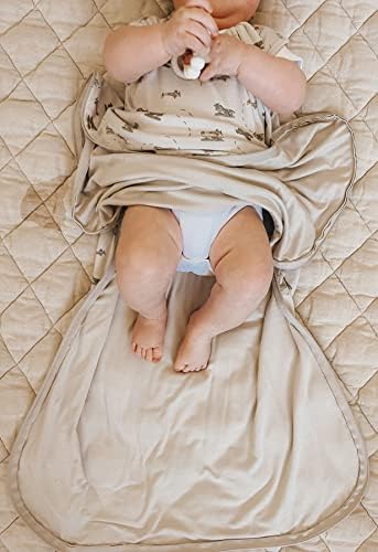 Gunamuna Günamüna Unisex Baby, Malini za nošenje, vreća za spavanje Bambus Rayon, vreća za spavanje s patentnim zatvaračem pelena,
