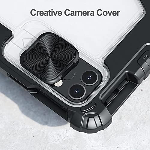 Nillkin magnetska odvojiva odbojnika Multifunkcionalna kožna kožna futrola s kreativnim poklopcem kamere za iPad Pro 12,9-inčni 6./5./4.