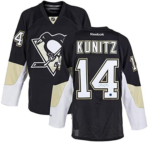 Chris Kunitz Autografirani Pittsburgh Penguins Reebok Vintage Jersey - Autografirani NHL dresovi
