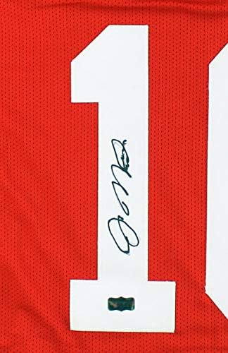 Joe Montana Autografirani/potpisani San Francisco Custom Red Jersey