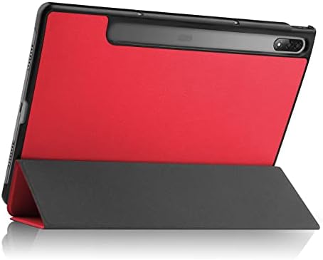 Slučaj za tablet računala kompatibilan s karticom Lenovo P12 Pro 12,6 inča slučaja usisavanje olovke Tri-pregibani Stand Smart Case,