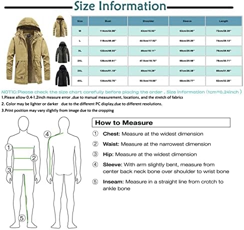 Muška jakna muške zimske kapuljače otporne na vjetrove od jakne jakne od mekanog kaputa s dugim rukavima za muškarce