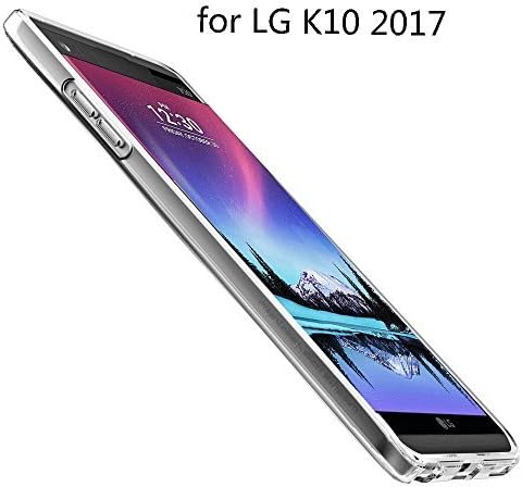 Slučaj LG K20 Plus, LG K20V K20 V slučaj, slučaj LG Harmony, K10 2017/LG V5/Grace LTE Clear, Skmy Soft TPU Crystal Transparent Slim