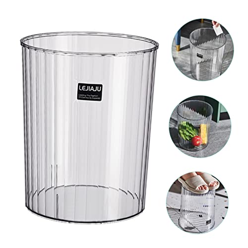 Ciyodo uredski kante za smeće uredski otpad košarica okrugla smeće limenke limenke kanta za spavaće sobe smeće smeće spremnik za smeće