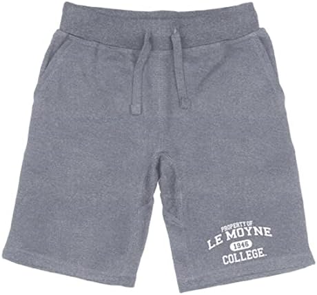Le Moyne College College Dolphins Property College Fleece izvlačenje kratkih kratkih hlača
