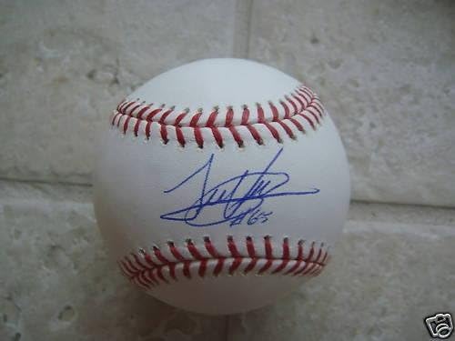 Jose Vallejo Texas Rangers potpisao službeni ML Ball CoA - Autografirani bejzbols