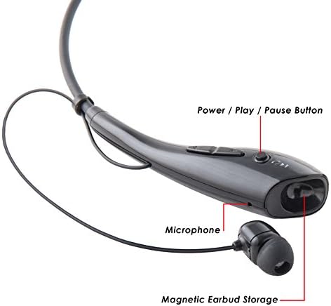 IO Crest Sy-AUD23064 Neck-Hook Bluetooth 4.0 Stereo u ušnim slušalicama s NFC podrškom