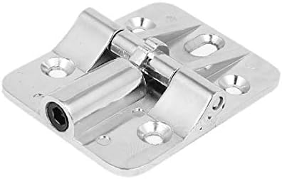 X-DREE kućni ured metal od 180 stupnjeva cijev cijevi cijev od cijevi srebrni ton 60 mmx45 mmx10mm (oficina en casa metal 180 grados