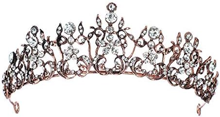 Retro kruna i tijara princeza kruna za žene kristalne trake za glavu za mladence svadbena zabava