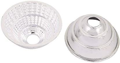 2pcs 2pcs LED svjetiljka reflektor svjetla držač svjetiljke srebrni ton 50mmh11mmh25mm (2pcs _ LED reflektor držač svjetiljke srebrni