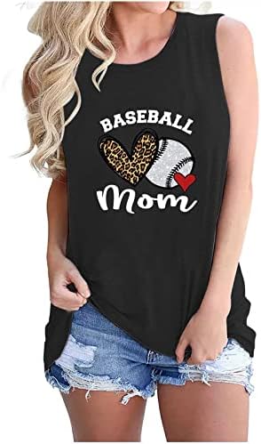 Žene Obožava samo svoj šišmiš, a mama, žao mi je majice Majčine majice za bejzbol sportski tenk vrhovi casual tunika bluza
