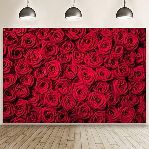 10.8.8. pozadina s crvenim ružama cvijeće pozadina s ružičastim zidom pozadina za Valentinovo vjenčana Foto Kabina djevojke rođendanski