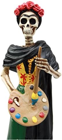 EBROS Poklon Meksički Dias de los Muertos La Pintora Meksička dama Skeleton Dan mrtvog dekora Figurica 8.25 H kao Halloween Ossuary