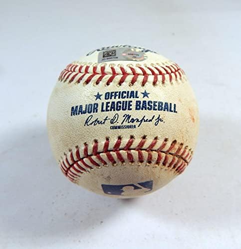 2019. Washington National Pit Pirates Game koristio bejzbol Patrick Corbin Gonzalez - igra korištena bejzbols