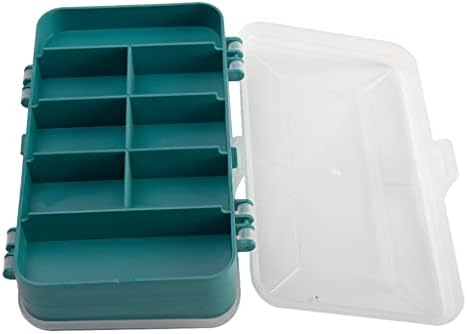 N/A ručni alat Plastični spremnik s višenamjenskim dodacima prijenosni kutija za skladištenje s dvostrukim bočnim vijcima