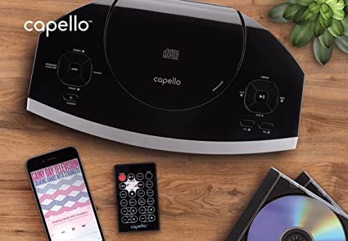 Capello reproduciraj sve bluetooth bežični home stereo zvučnik cd/fm crni ci302