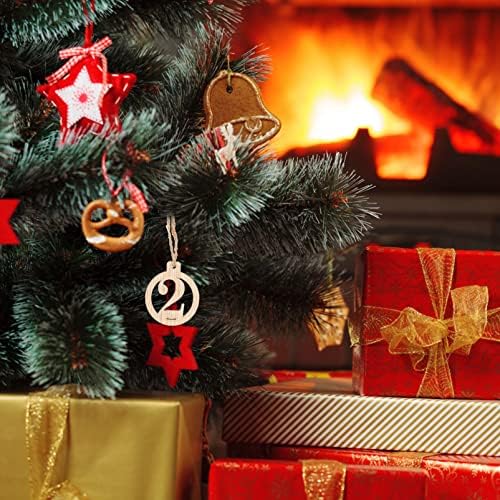 _ 3 seta ukrasa i ukrasa božićno drvce s odbrojavanjem dana brojčano drvce s oznakama viseći ukrasi naljepnice kriške oznaka poklon