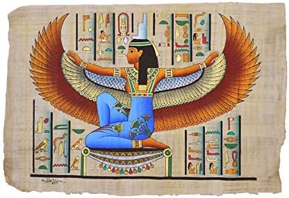 Horus Artesanía de Egipto Isis Božica ljubavi na egipatskom papirusu originalno ručno izrađenu i osmislinu 60x90cm