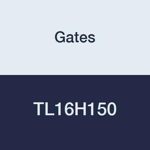 Gates TL16H150 Powergrip sinterirani čelični vremenski okvir, 1/2 Pitch, 16 utor, 2,546 Promjer tona, 1/2 do 1 raspon provrta, za 1-1/2