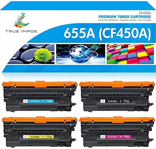 TRUE Slika kompatibilna zamjena tonera za toner za HP 655A CF450A CF451A CF452A CF453A ENTERPRISE M652N M652 M653DN M653X M653 MFP