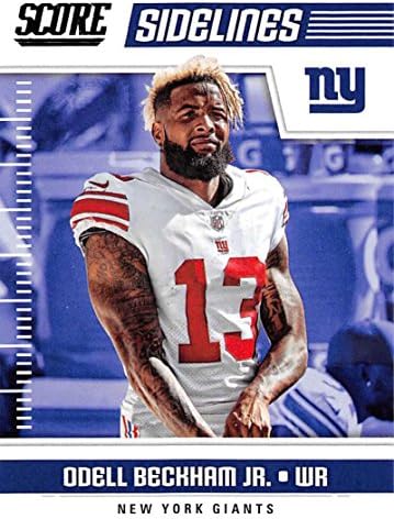 2018. bod za bodove 13 Odell Beckham Jr. New York Giants Football Card