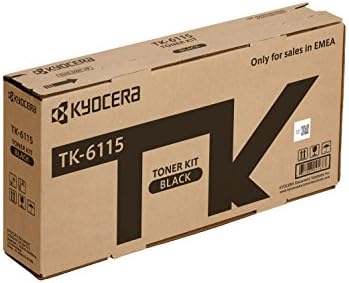Originalni toner Kyocera TK-6115 Black 1T02TVBNL0 Kompatibilan s M4125idn, M4125idn, KL3, M4132idn i M4132idn / KL3