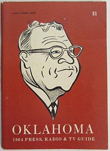 1964. Oklahoma Soons nogometni mediji/vodič za tisak 138104 - fakultetski programi