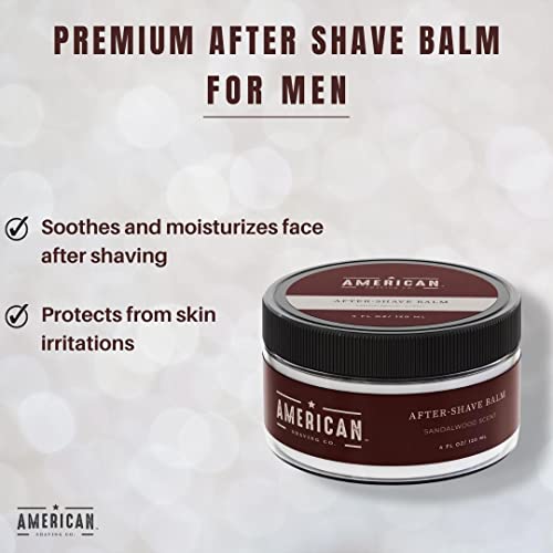 American Shaving Co. Nakon balzama za brijanje za glatku, svilenu i iritacijsku njegu kože, umiruje i vlaži lice nakon brijanja, liječi