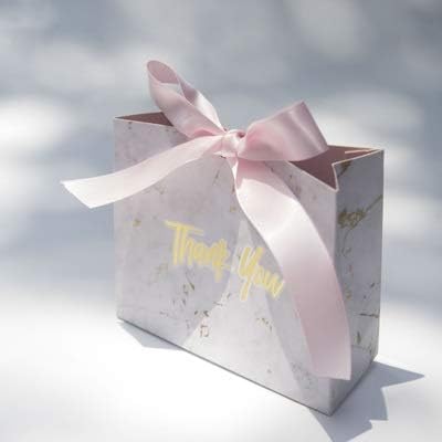 Shirenhua Nova kreativna kutija s poklon vrećicom od sivog mramora za zabavu za tuširanje papira s paketima čokolade/vjenčanja favorizira