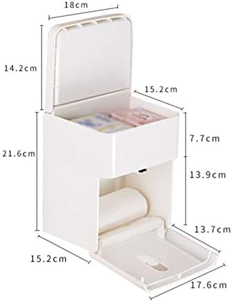 JYDQM Moderni kvadratni plastični papirni papirni nosač kutije za lica za kupaonicu ispraznost, komode za spavaću sobu, noćne stalke,