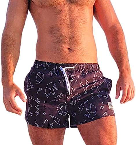 Taddlee muške kupaće kostime kratke kratke hlače za brzo sušenje surfajući bokserice kupaće kupaonice
