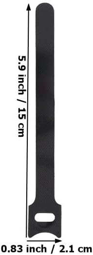 Meiwlong 100pcs žičane veze 7,7inch najlon teškim utikavim UV-om, crni plastični kabel Zip kravate 50 lb zatezna čvrstoća za samo-zaključavanje