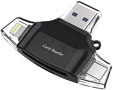 Smart-gadget BoxWave, kompatibilan s Meizu Pro 6 - čitač SD kartica AllReader, čitač microSD kartica SD, Compact USB Meizu Pro 6 -