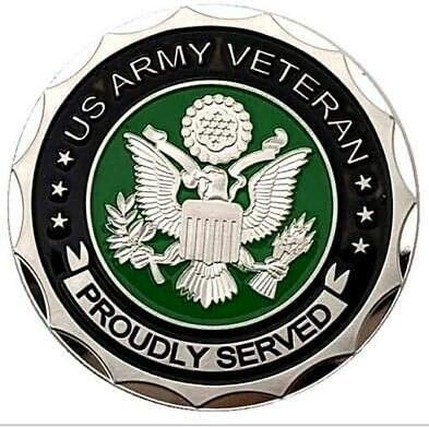 Veteran američke vojne vojske ponosno je služio Comemorativnoj novčićima o novosti