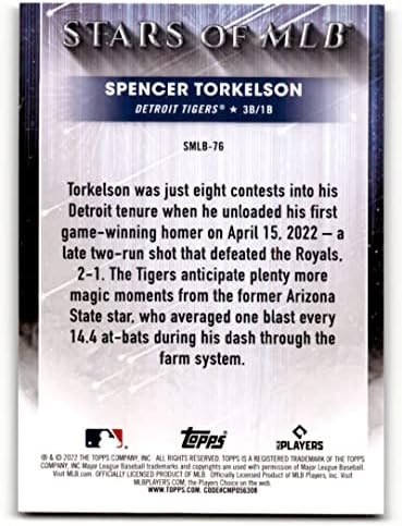 2022 Topps Update zvijezde MLB SMLB-76 Spencer Torkelson RC- Rookie Card Detroit Tigers NM-MT