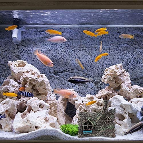 Patkaw kornjača za kornjače pribor za 2 akvarijsko uređenje stabla akvarij ornament ukras riba spremnik panjeva ukras riba riba propadajuća