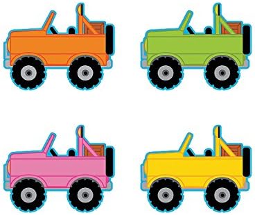 Avanturistički automobilski bilteni Izrezi - 48 komada - Obrazovne i aktivnosti učenja za djecu