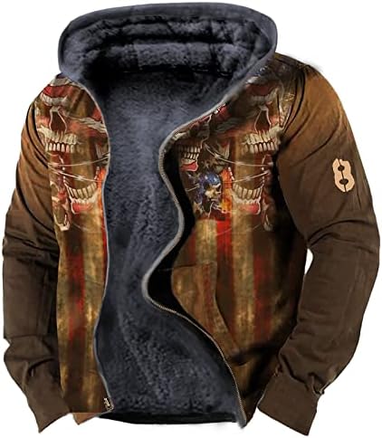 Muški kaput velike veličine janjeće kože, prekriveni obloženi pamučni kaput modni bombardirani jakna s remelom zadebljanim baršunom