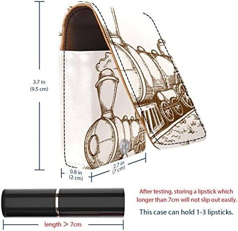 Retro lokomotiva vlak Mini kozmetička torba za šminku držač za ruž za usne torba za pohranu balzama za usne torba za usne torbe za