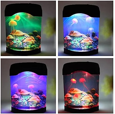 > Stolni akvarij s ribama akvarijumi noćno svjetlo Svjetiljka > mini akvarij akril velikog kapaciteta kućni ured stolni akvarij za