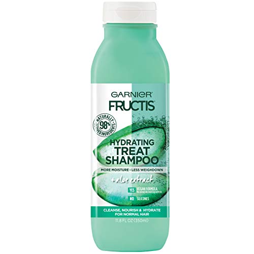 Garnier Fructis hidratantni šampon, 98 posto prirodno dobivenih sastojaka, aloe, njeguje i hidrata za normalnu kosu, 11,8 fl. oz.
