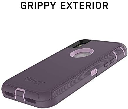 Priterbox Defender Series Case za iPhone X & iPhone XS, samo kućište - skupno pakiranje - ljubičasta maglica