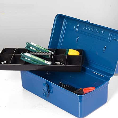 MHYFC Kutija s alatima Profesionalni kofer vodootporan prazan organizator Početna željezo Veliki metal za pohranu višenamjenski prijenosni