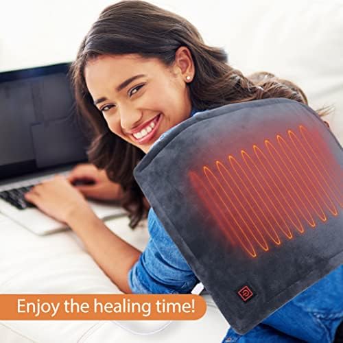 Komfheat USB grijanje + jastučić za grijanje za mikrovalno opušteno za ublažavanje bolova u stražnjim ramenima