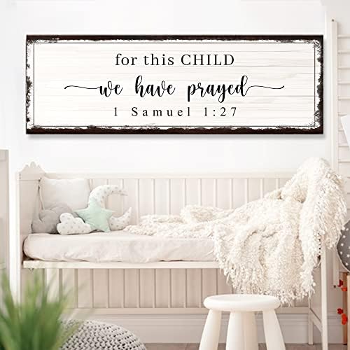 Prilagođena platna Kršćanski zidni umjetnički dekor - Religiozni biblijski stihovi potpisuju za dom, vrtić, dnevni boravak i spavaću