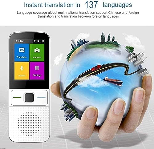 Dvosmjerni uređaj za prevođenje, 137 jezika instant Glasovni prevoditelj, prijenosni samostalni prevoditelj, prijevod glasa, teksta