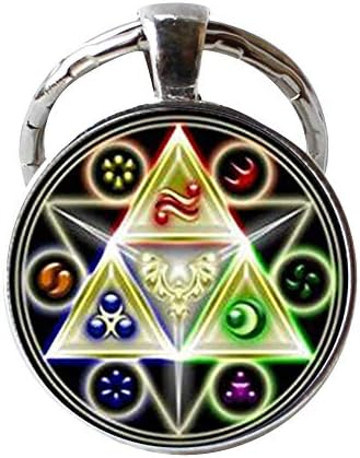 Legenda o Zeldi Triforce stakleni kabochon privjesak za nakit nakit poklon nakit
