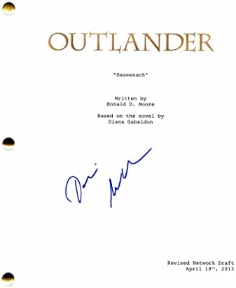 Diana Gabaldon potpisala je autogram Outlander Full Pilot scenarij - glumi: Sam Heughan, Caitriona Balfe, Tobias Menzies - vrlo rijetko